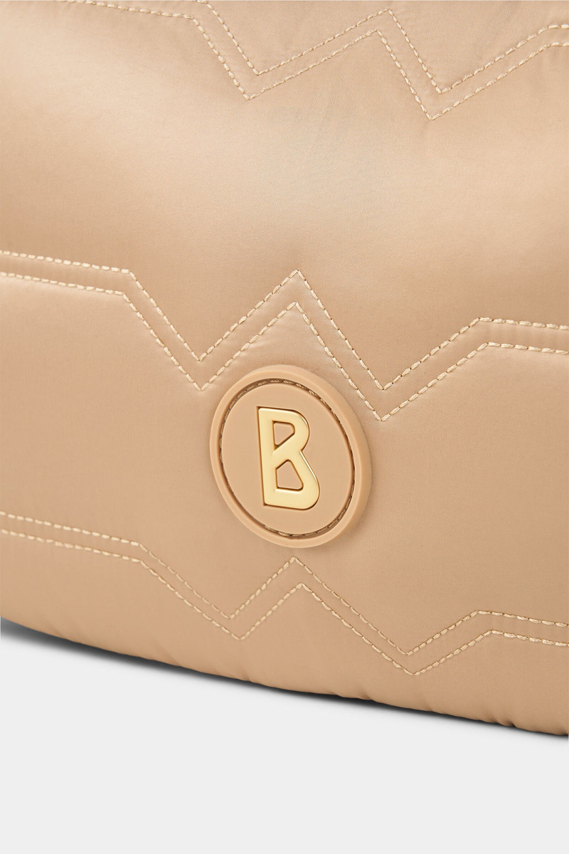 Wallis Tessuto Odette shoulder bag in Beige 6