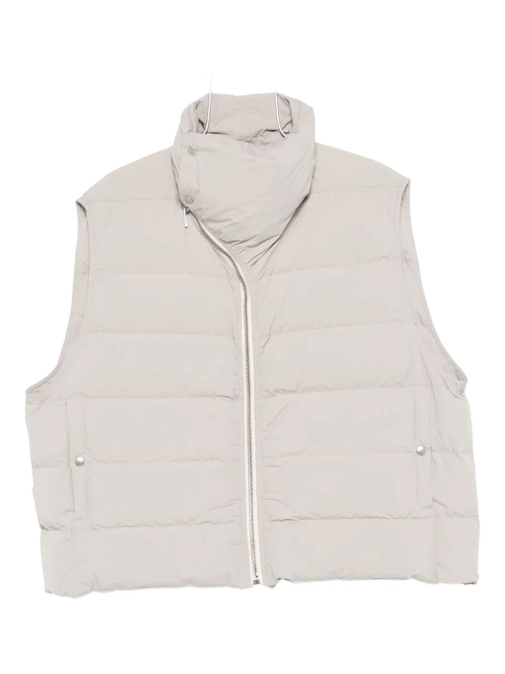 zip-fastening gilet - 1