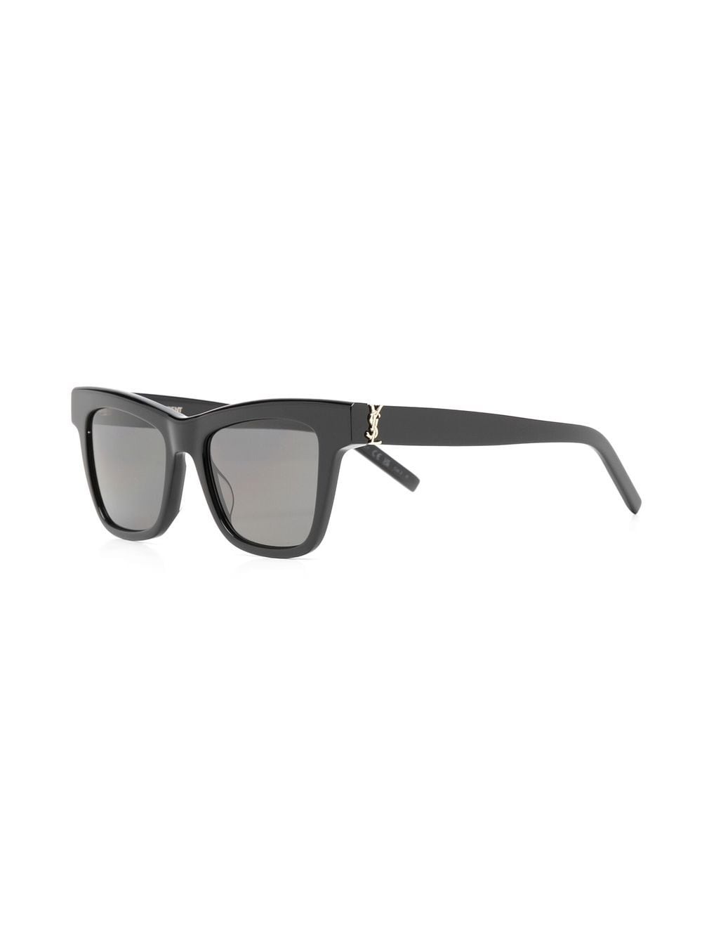 logo-plaque square-frame sunglasses - 2