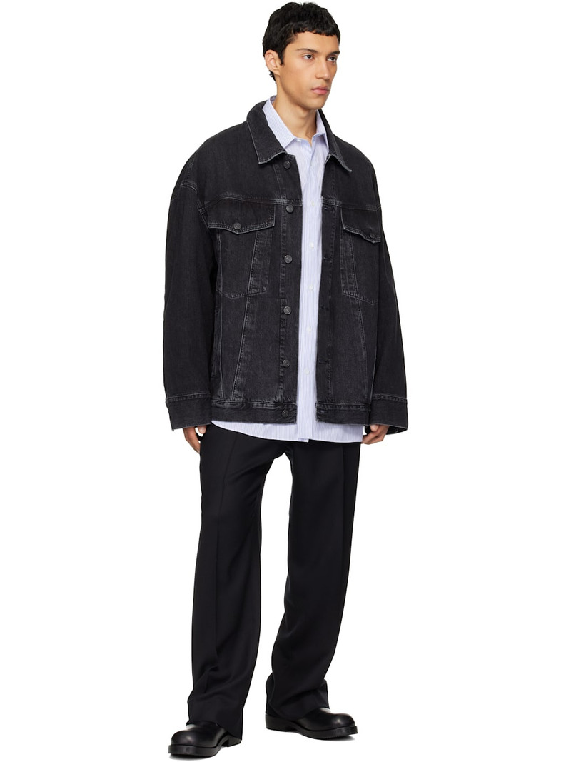 AGOLDE Black Wayne Denim Jacket outlook