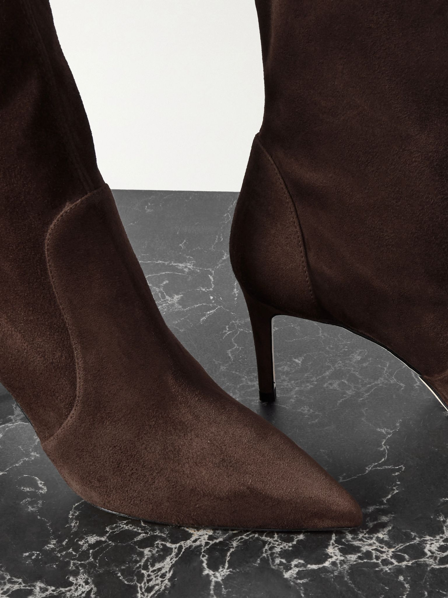 Stuart Power suede ankle boots Brown - 4