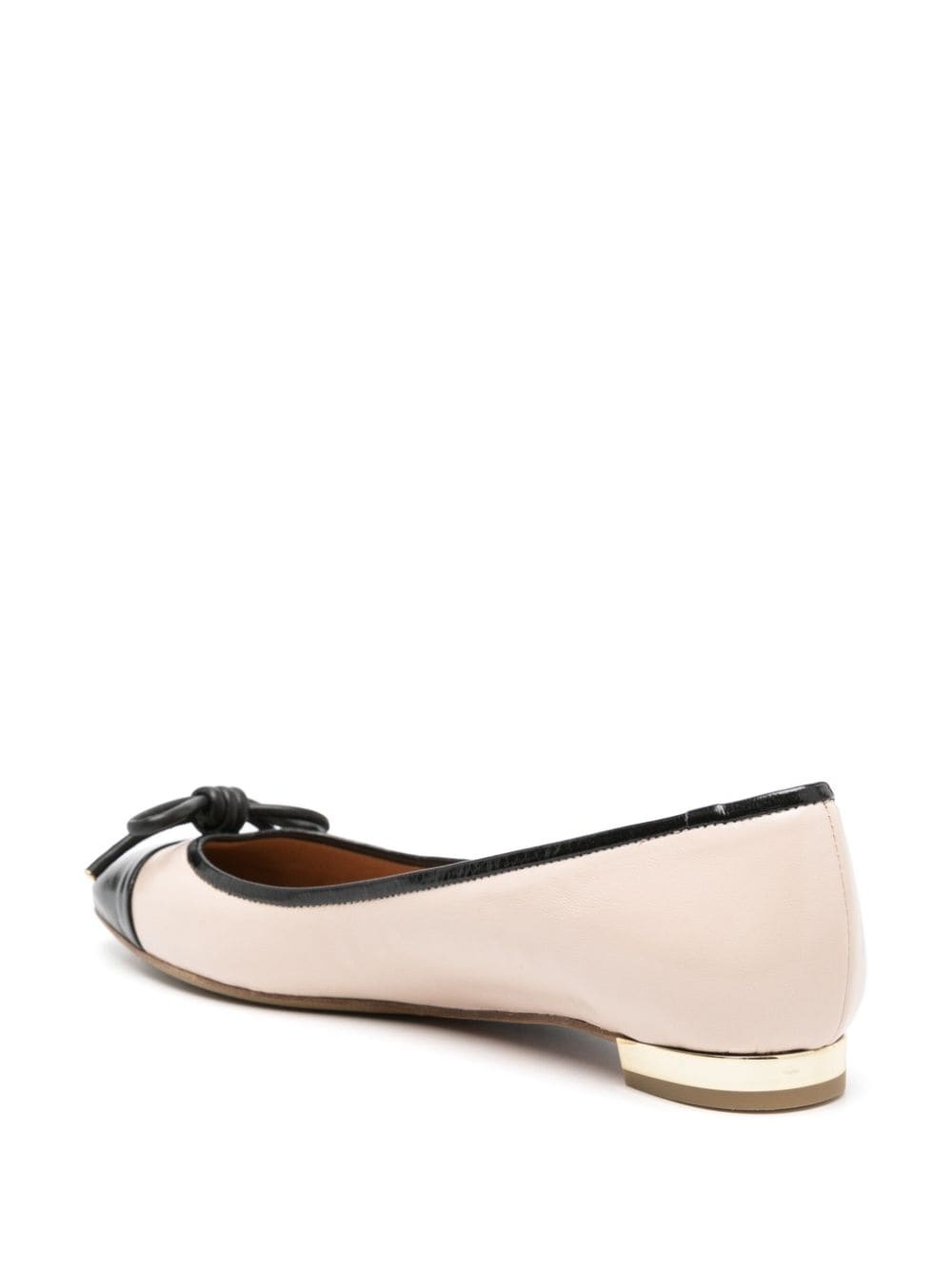 Parisina leather ballerina shoes - 3