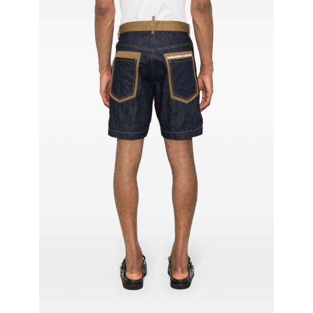 Caten Bros Marine shorts - 4