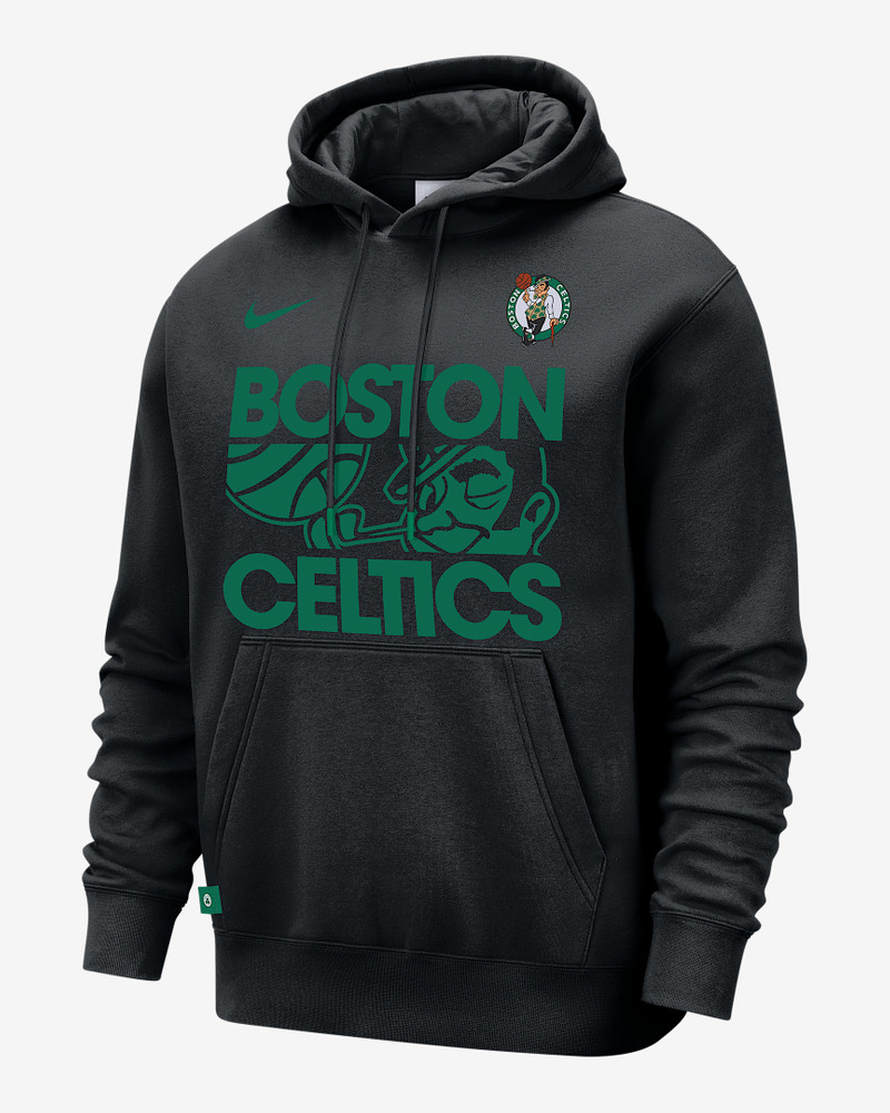 Boston Celtics Club Courtside Men's Nike NBA Pullover Hoodie 1