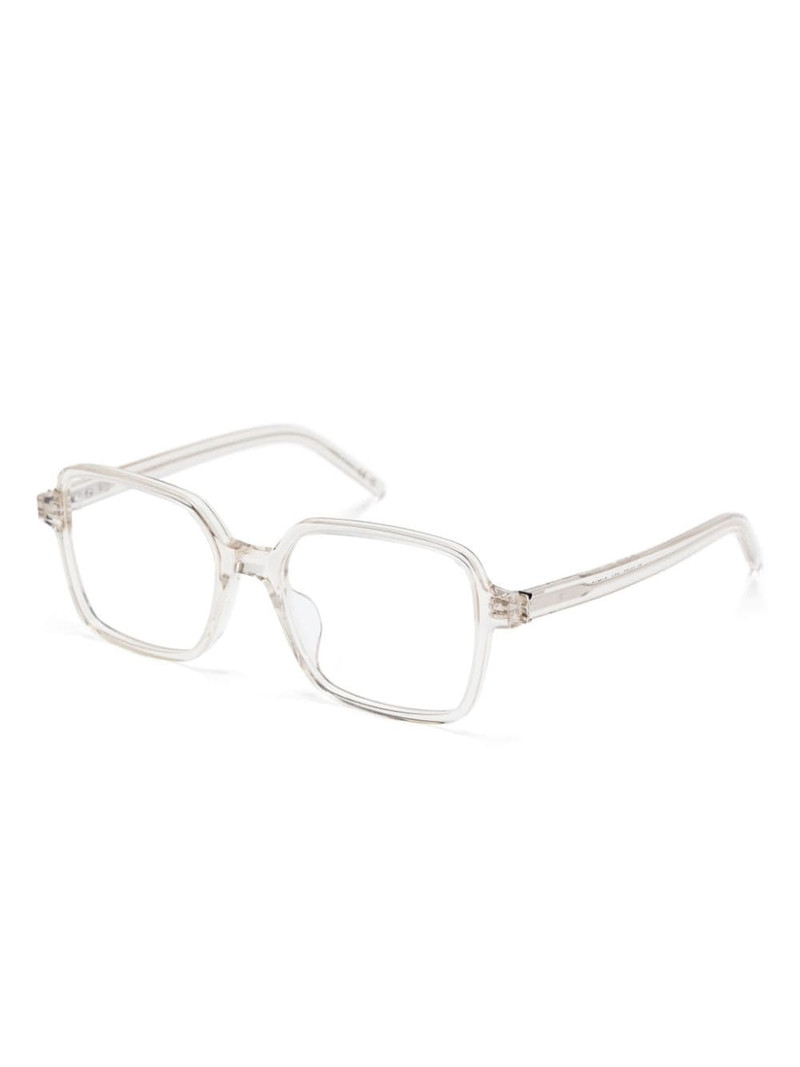 SAINT LAURENT transparent glasses outlook