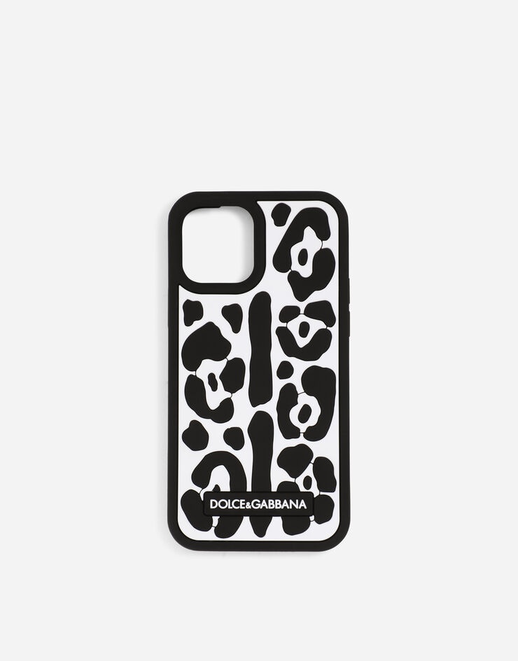 Leopard-print rubber iPhone 12 Pro cover - 1