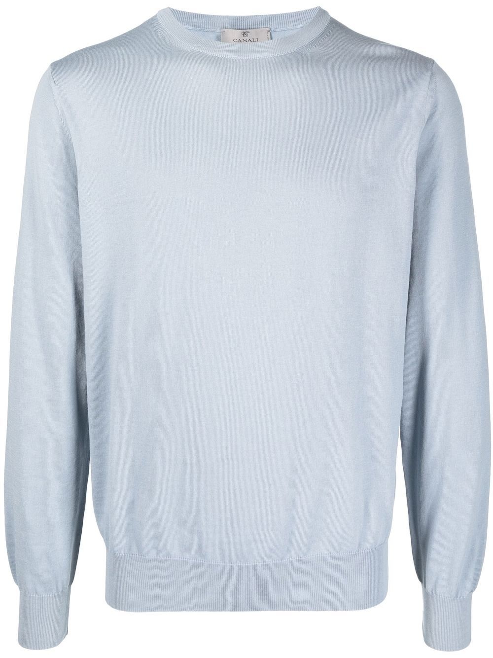 crew-neck pullover jumper - 1