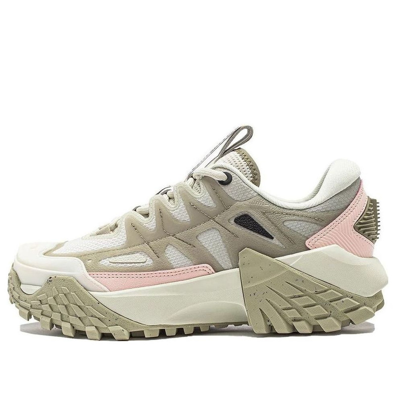 (WMNS) Li-Ning CF Linchuan 'Beige Green Pink' AGLT162-2 - 1