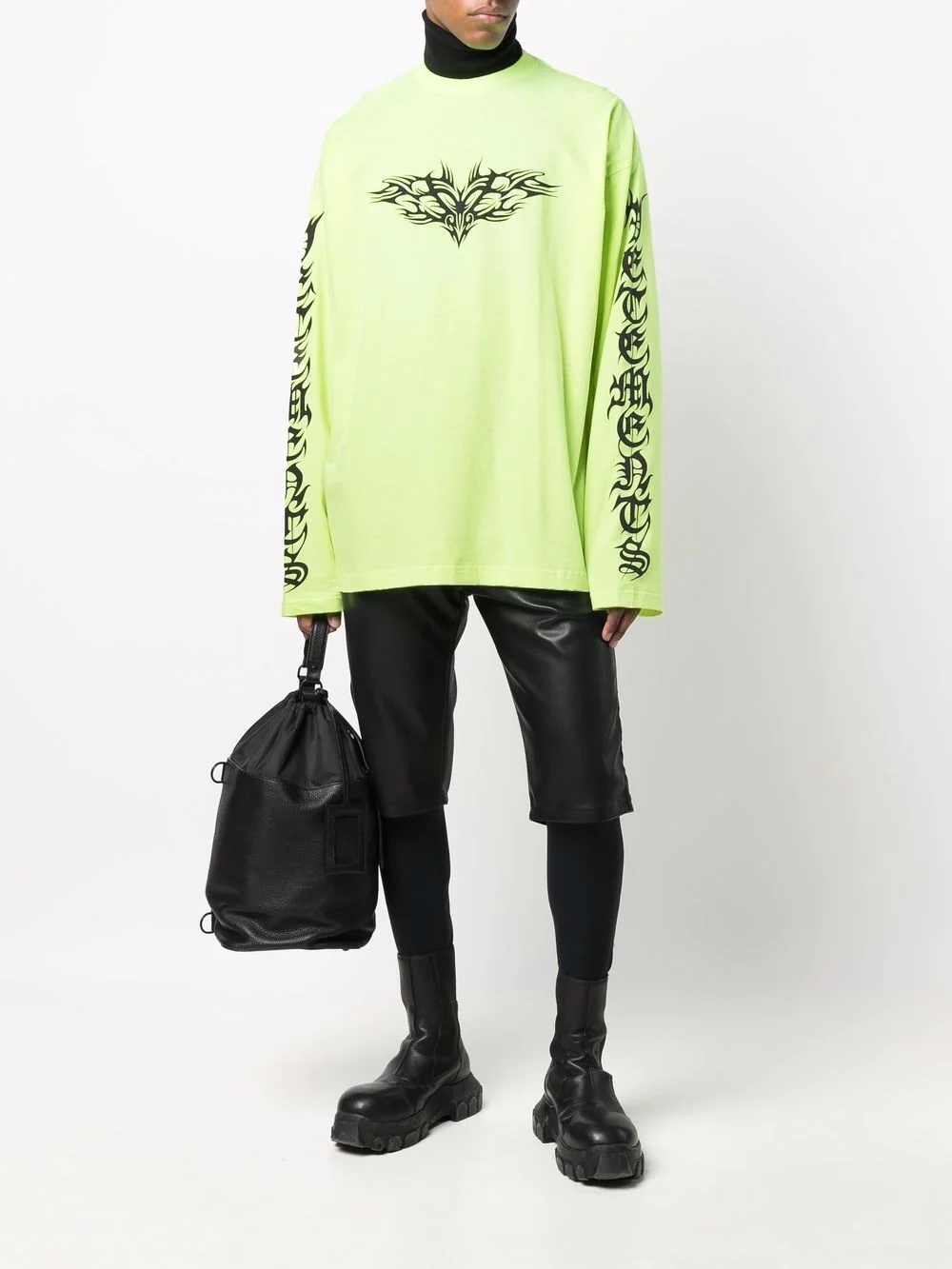 graphic-print long-sleeved T-shirt - 2