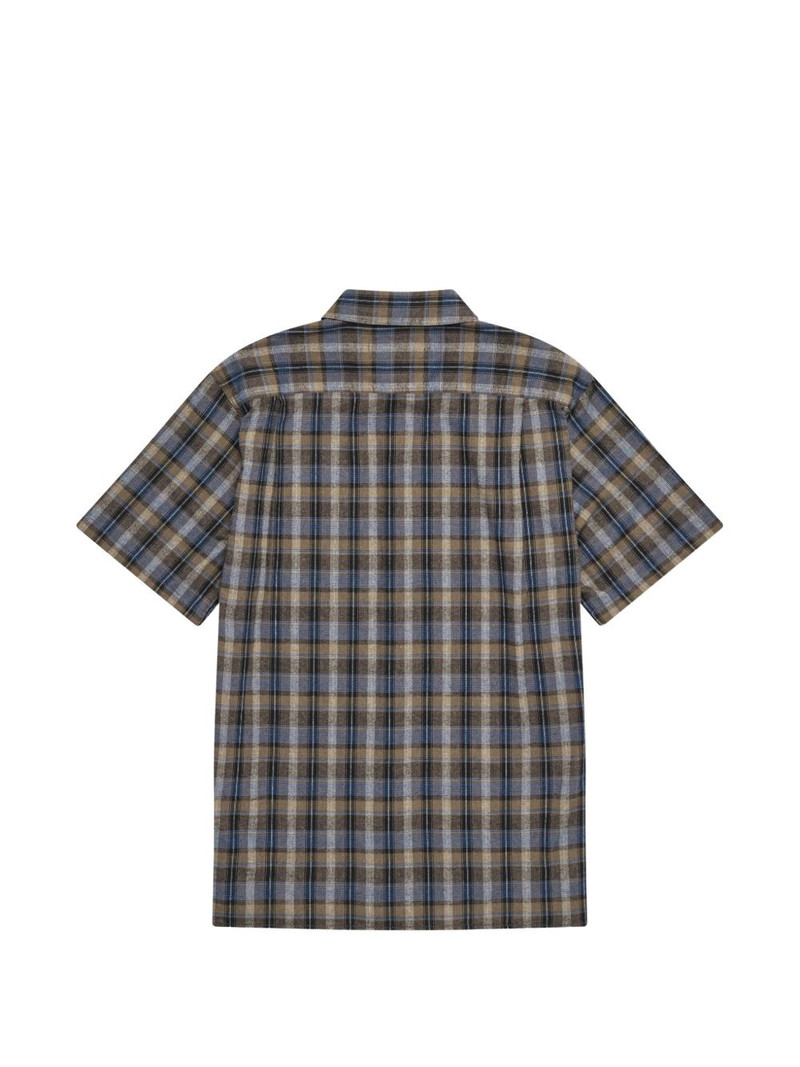 ERL check-print short-sleeve shirt outlook