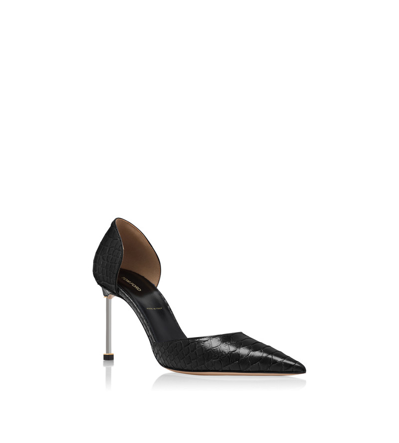 TOM FORD SEMI SHINY PRINTED PYTHON SPIRE D'ORSAY PUMP outlook
