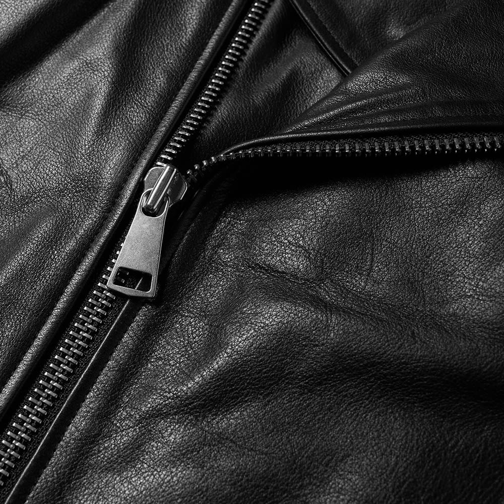 A.P.C. Leather Biker Jacket - 4