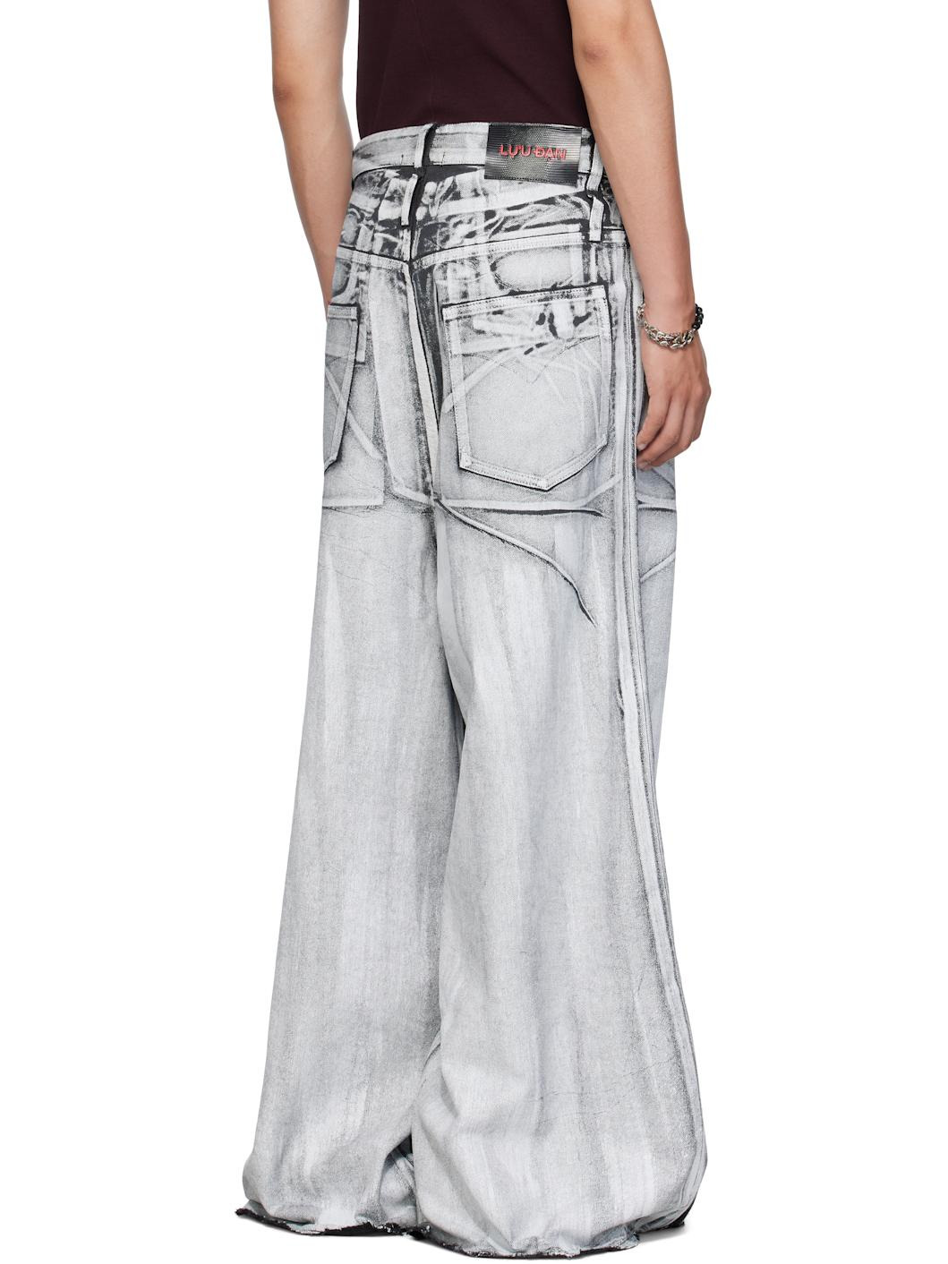 Gray Radiation Dumpster Jeans - 3
