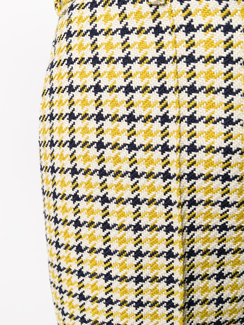 high-waisted flared trousers 5