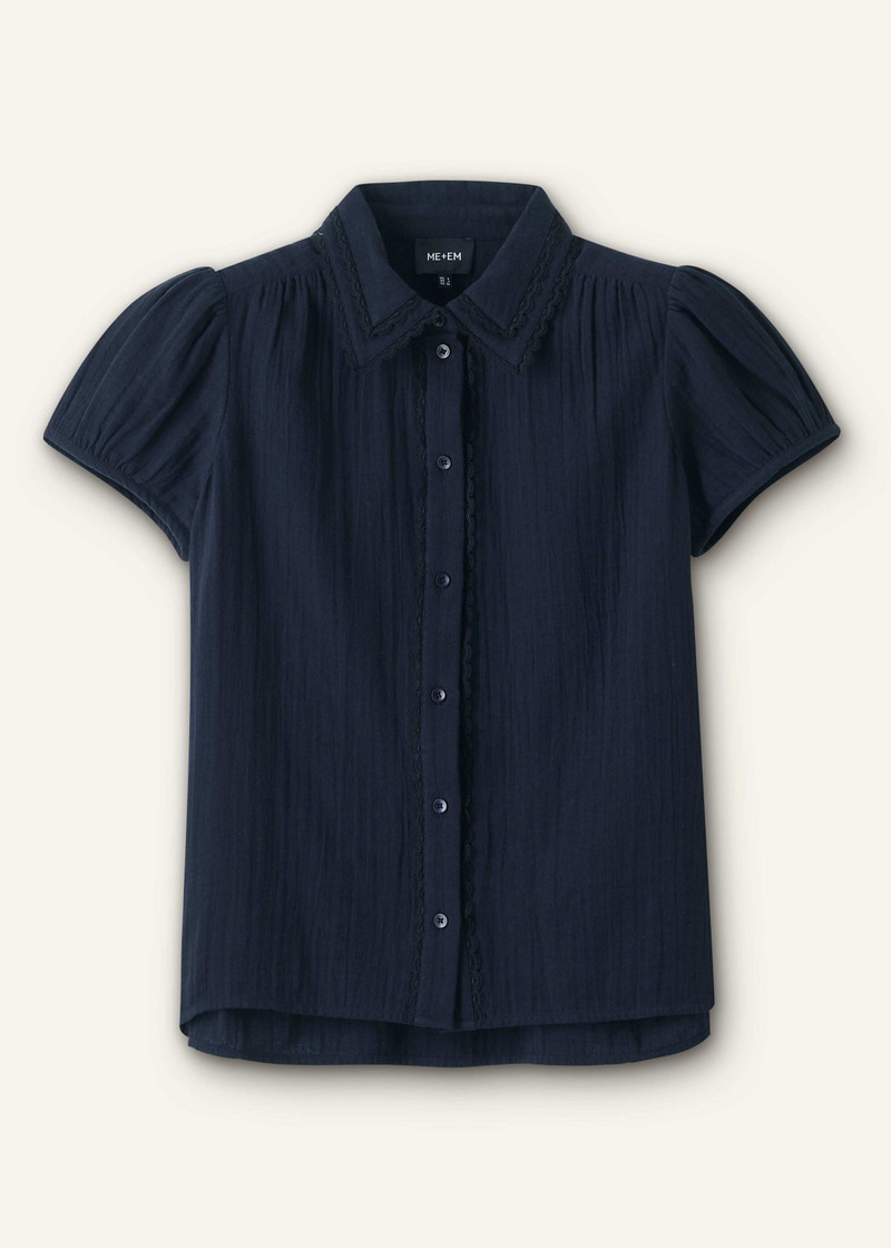 Summer Trim Blouse - 1
