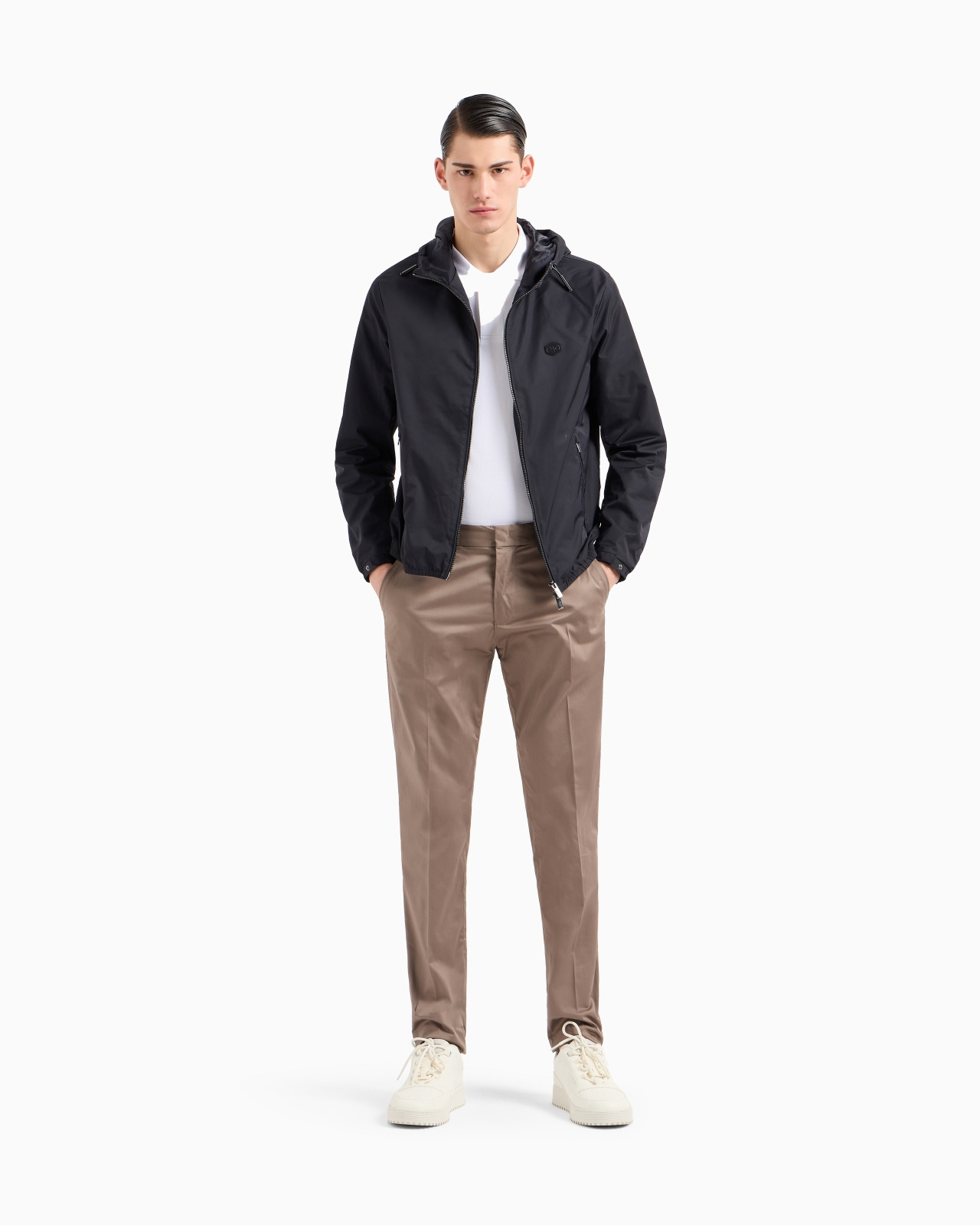Stretch-cotton chinos - 2