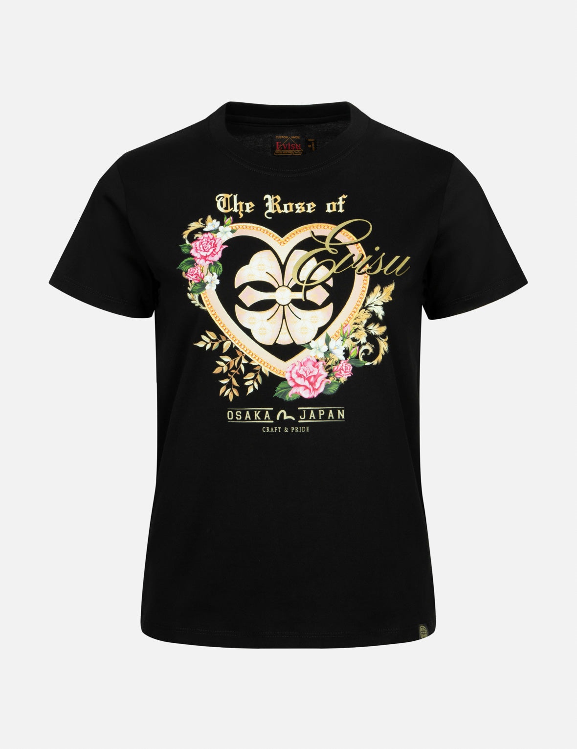 THE ROSE OF EVISU PRINT REGULAR FIT T-SHIRT - 5
