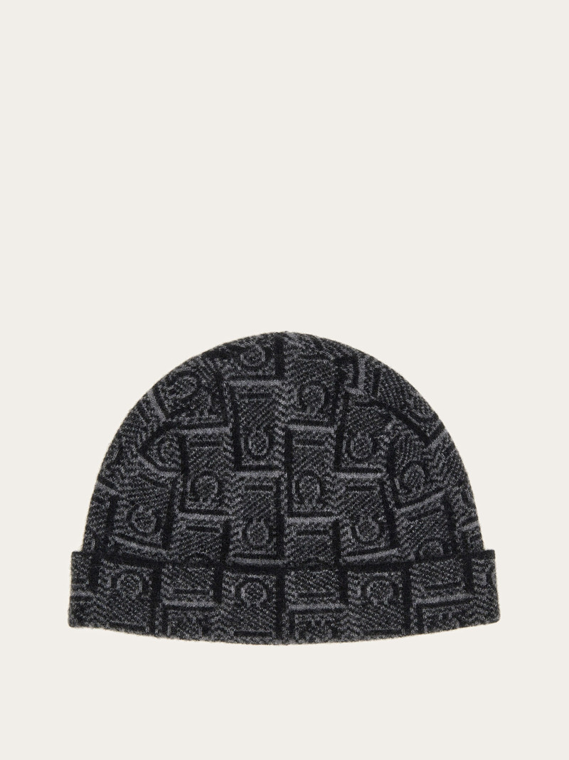 Ferragamo monogram beanie 1