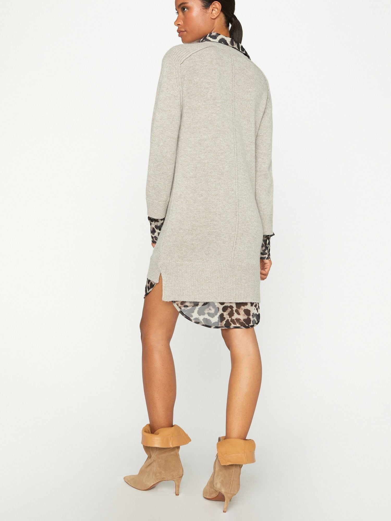 The Looker Layered V-Neck Dress - 5