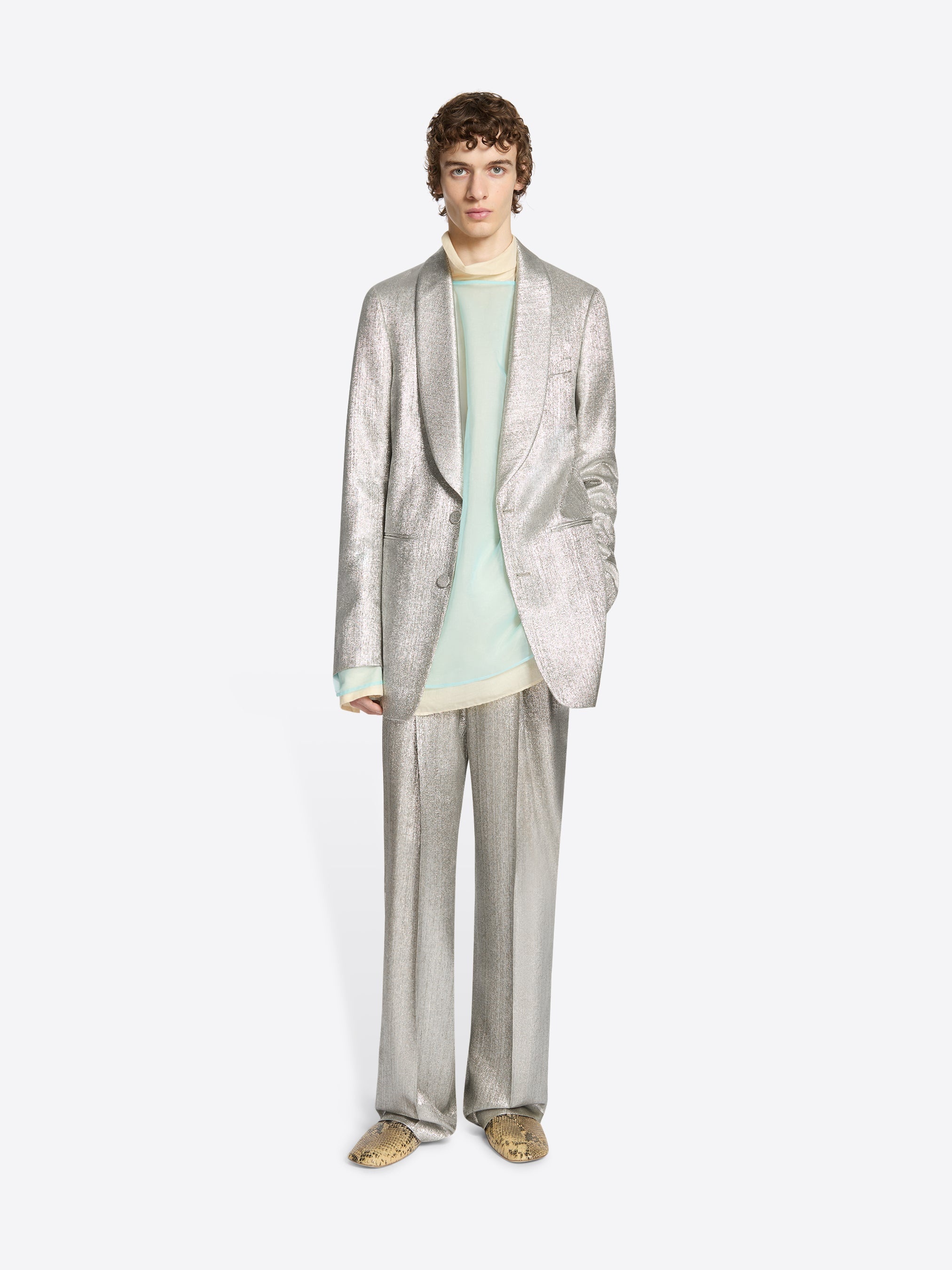 VISCOSE STRAIGHT PANTS - 2