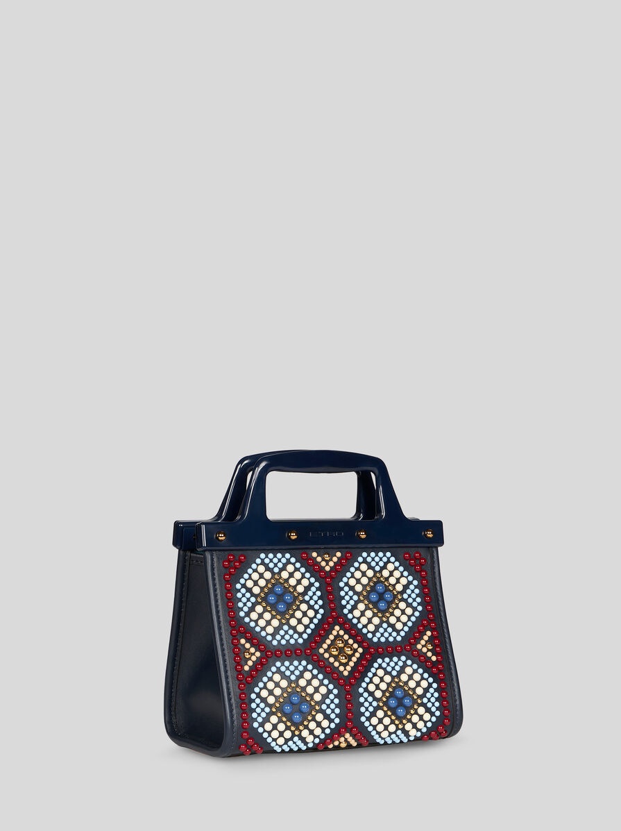 SMALL LOVE TROTTER BAG WITH STUDS - 5
