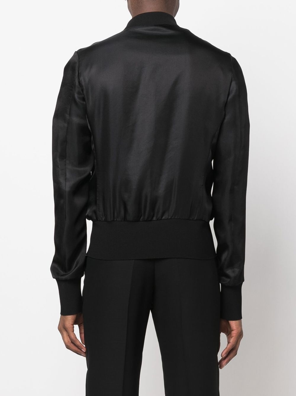 zipped-up bomber jacket - 4