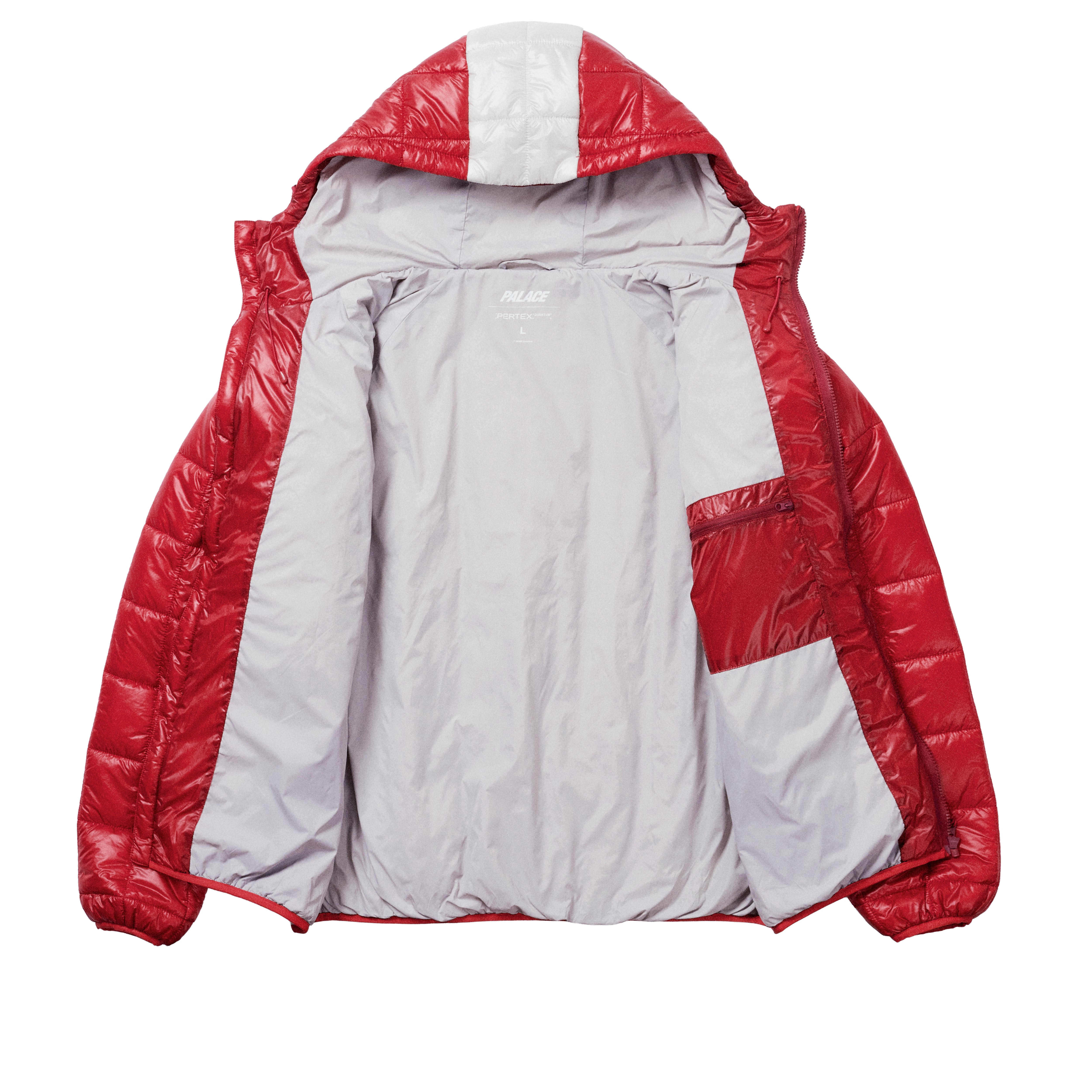 PERTEX NETPLUS MICROLITE JACKET CLARET / GREY - 2