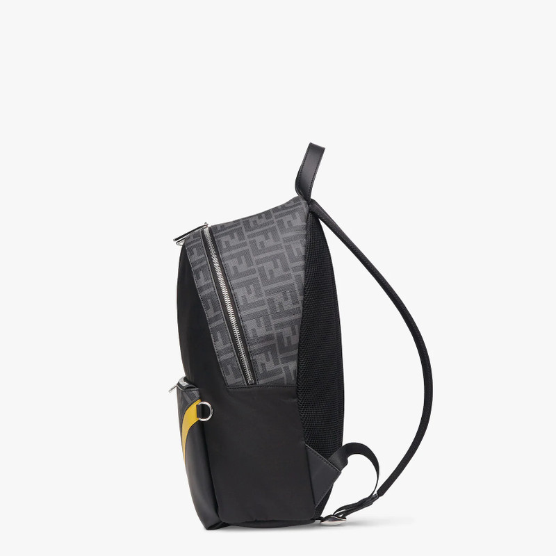 FENDI Black nylon backpack outlook