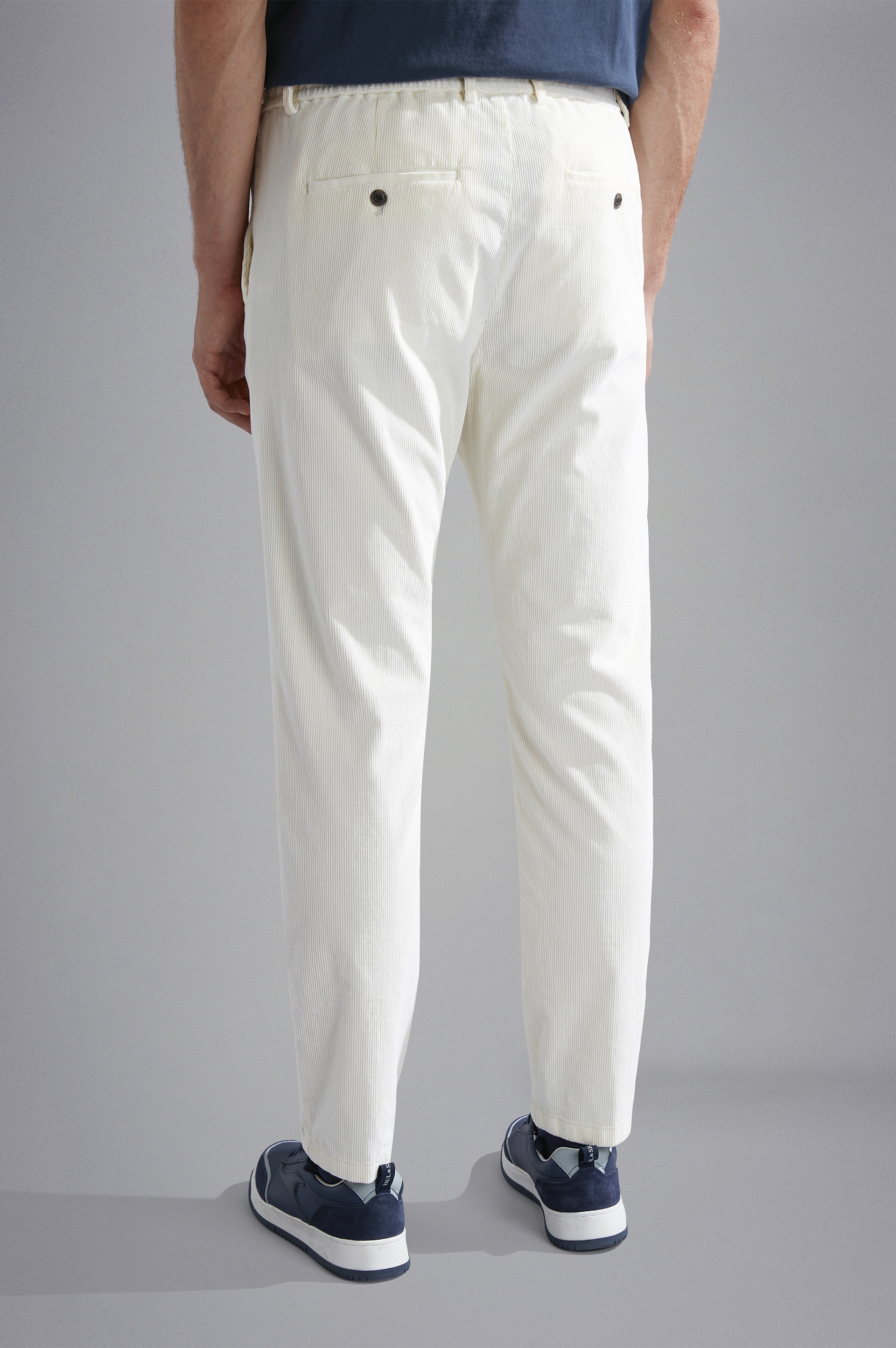 VELVET CHINO TROUSERS - 3