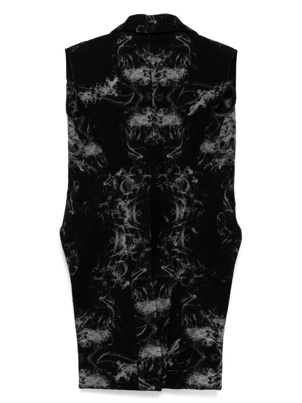 graphic-print blazer - 2