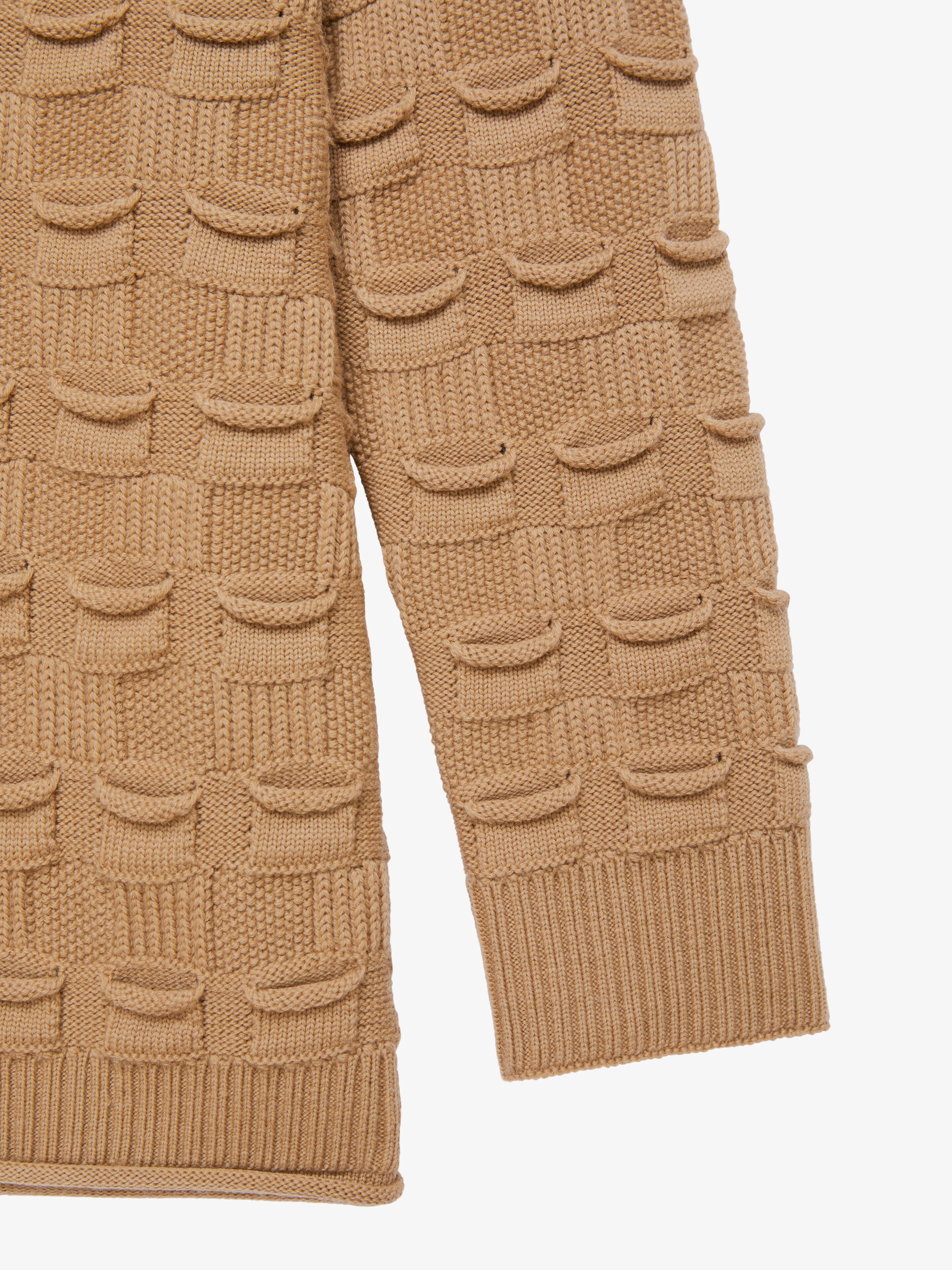 CARDIGAN IN WOOL WITH G LOCK BUCKLE - 6
