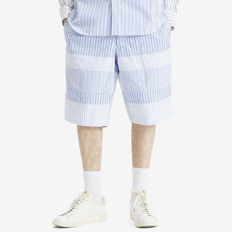 Comme des Garçons SHIRT Comme des Garçons SHIRT Mix Check Stripe Short outlook