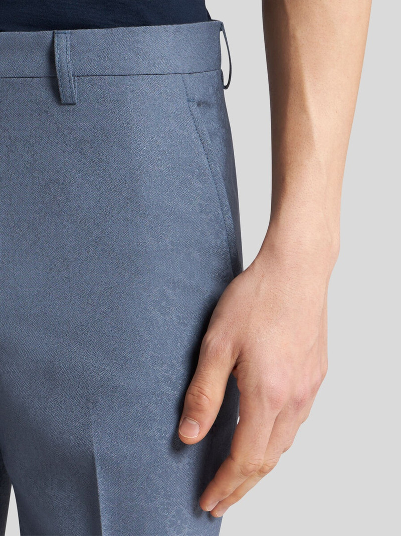 Etro WOOL JACQUARD TROUSERS outlook