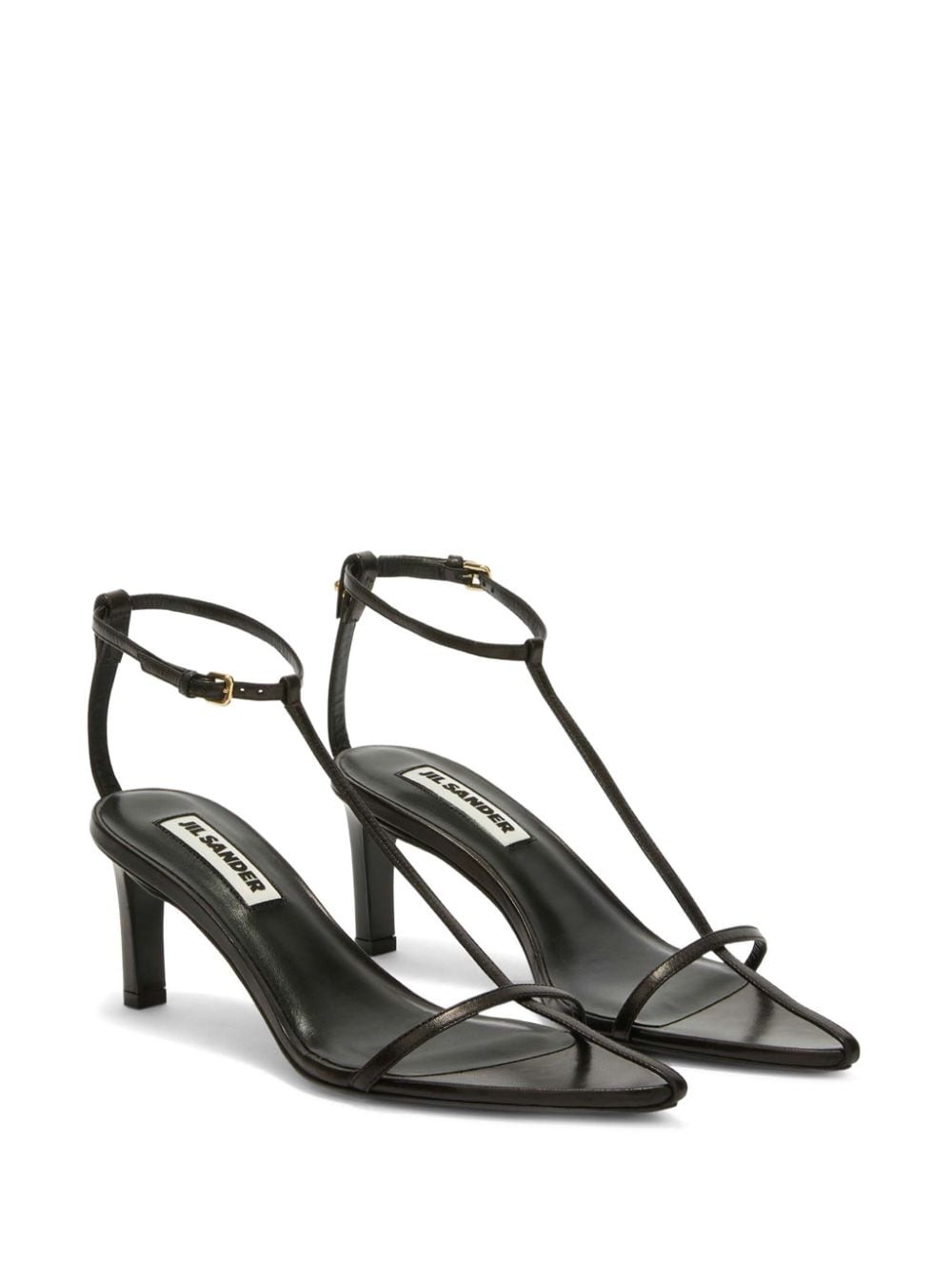 high leather sandals - 2