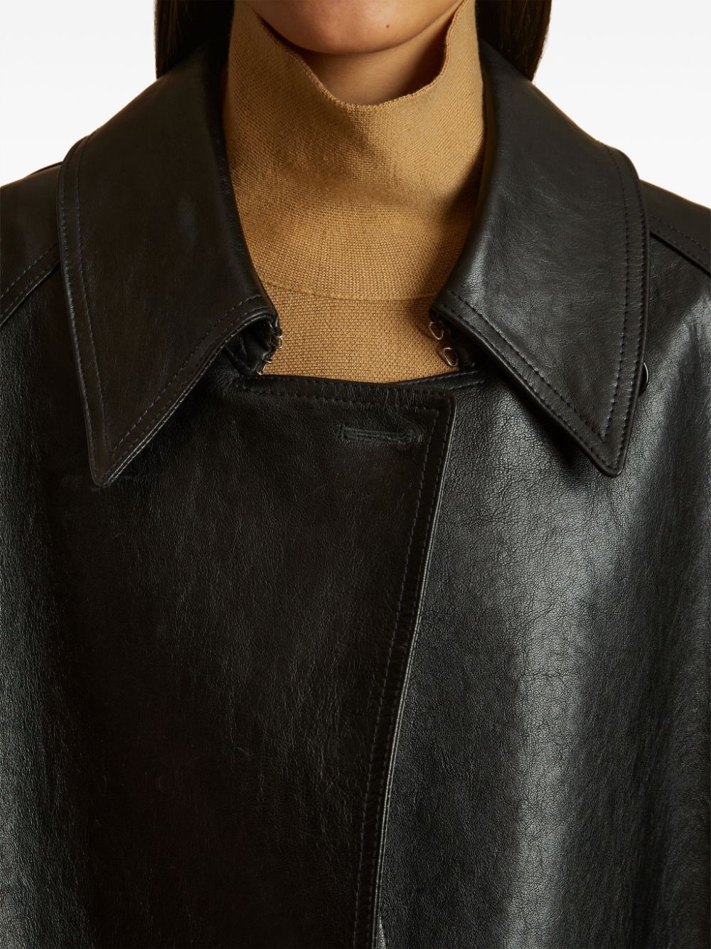 The Minnie leather coat - 6