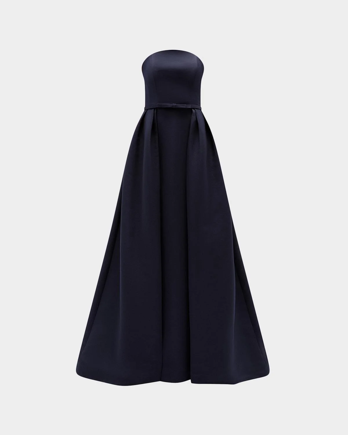 Strapless Flared Long Gown - 1