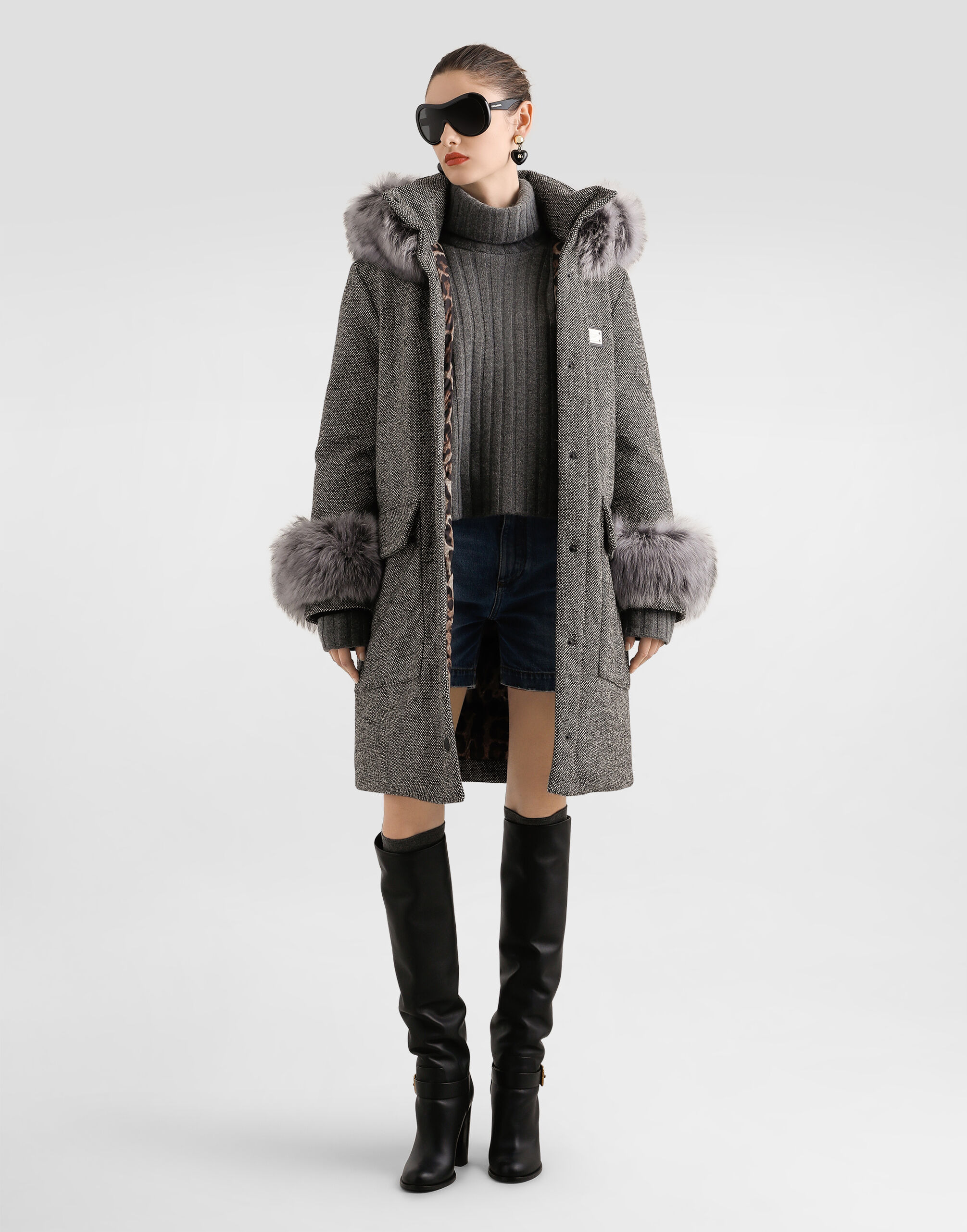 Cashmere turtleneck pullover - 4
