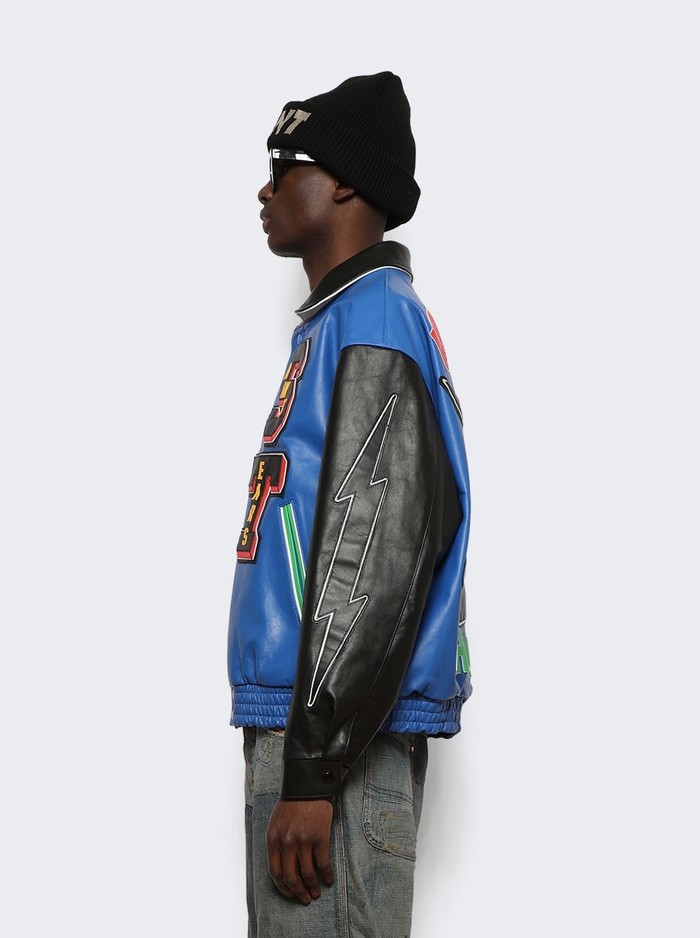 Grail Varsity Jacket Blue - 4