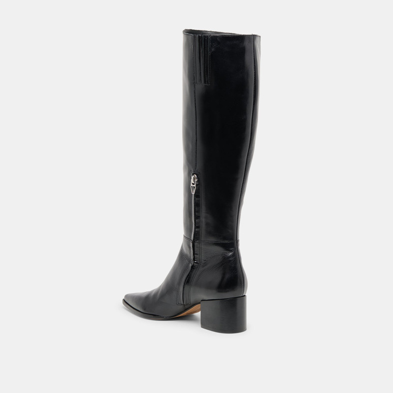 KIRSON BOOTS BLACK LEATHER 5