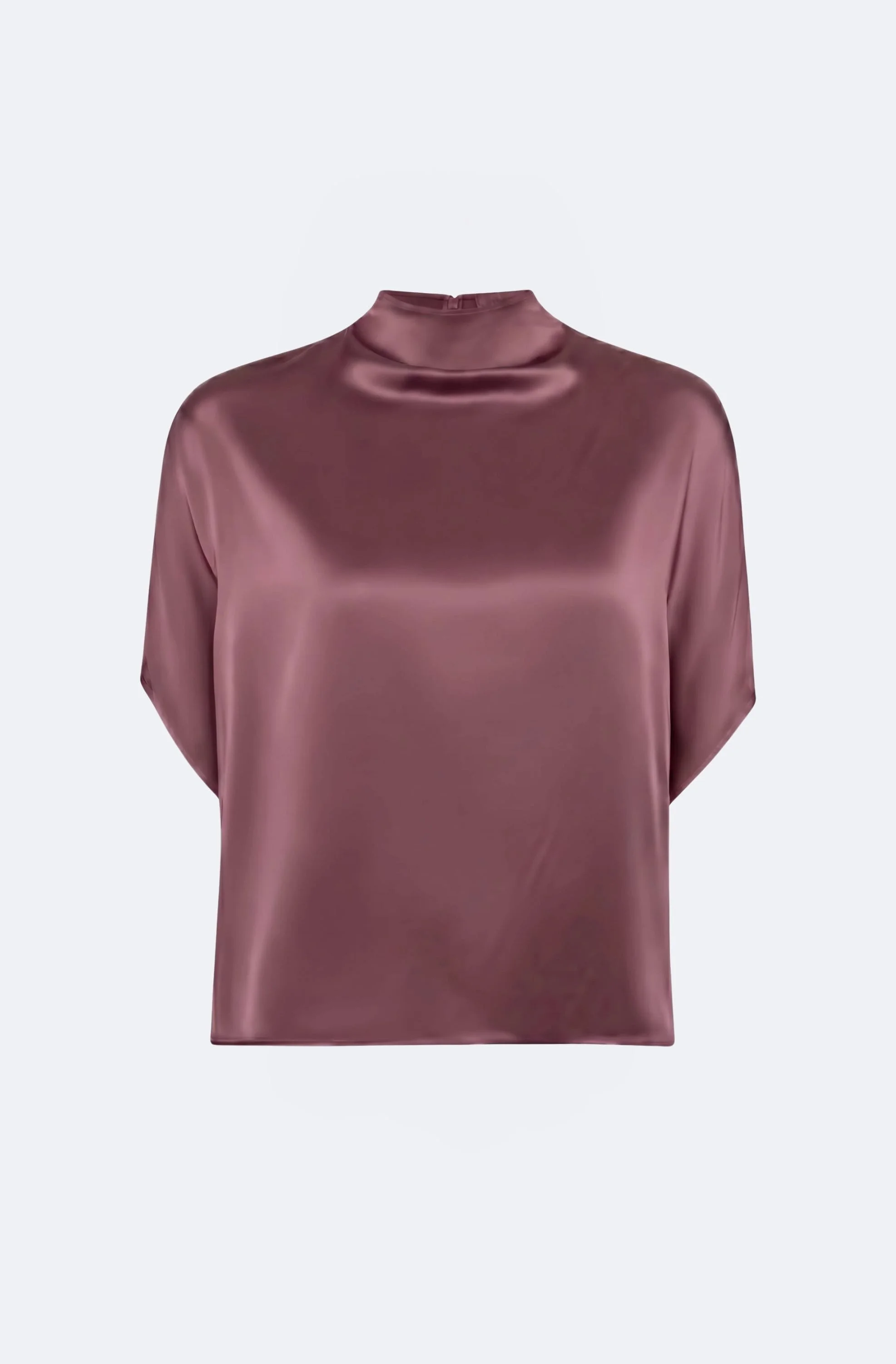 Satin Cape Tee - 1