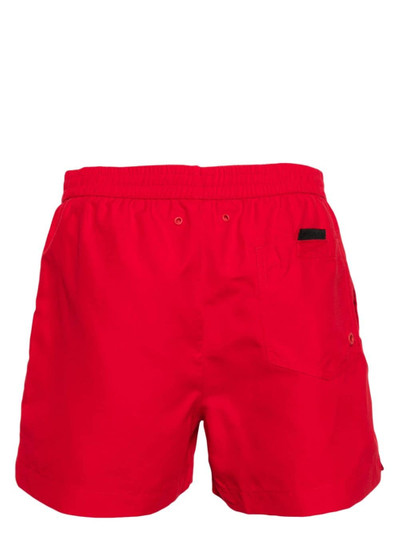 Diesel logo-print drawstring-waist swim shorts outlook