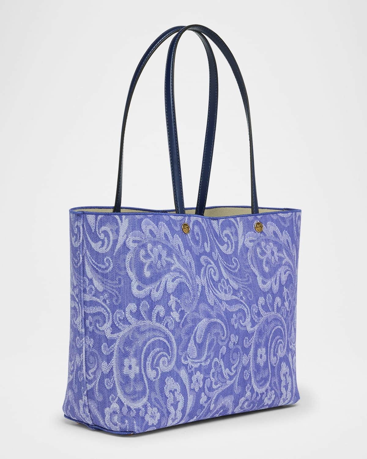 Essential Medium Paisley Jacquard Shopper Tote Bag - 3