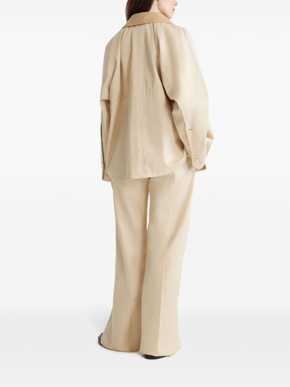 organic cotton parka jacket - 3