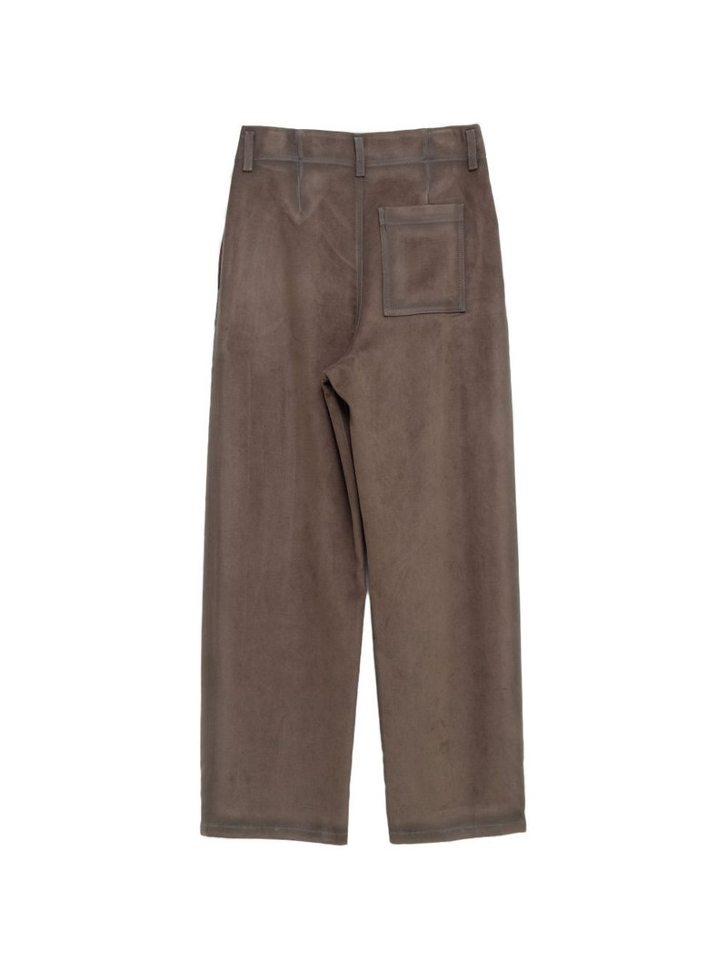 Loewe button pleated trousers outlook
