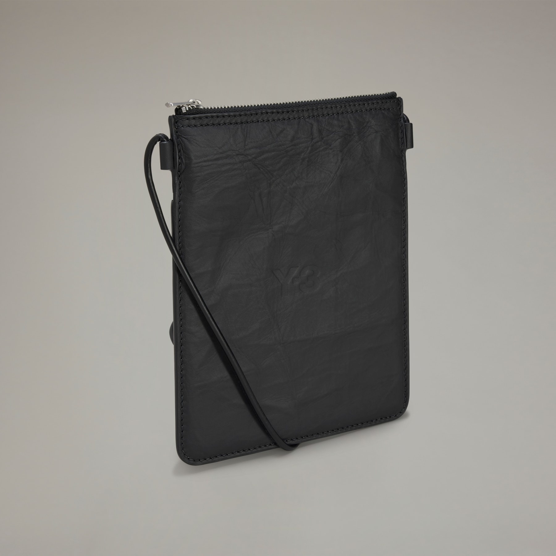 Y-3 Leather Crossbody Bag - 3