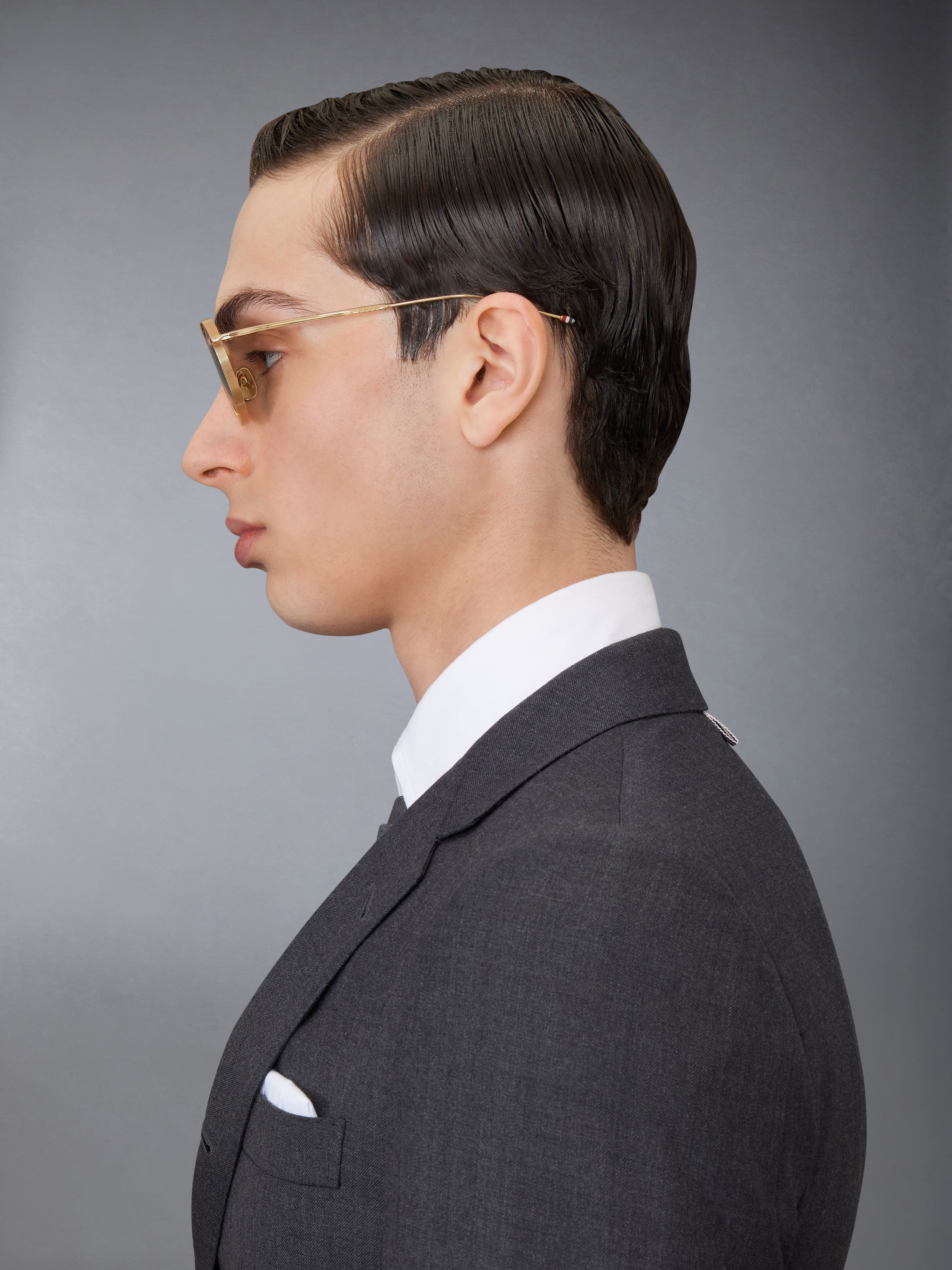 Titanium Round Sunglasses - 5