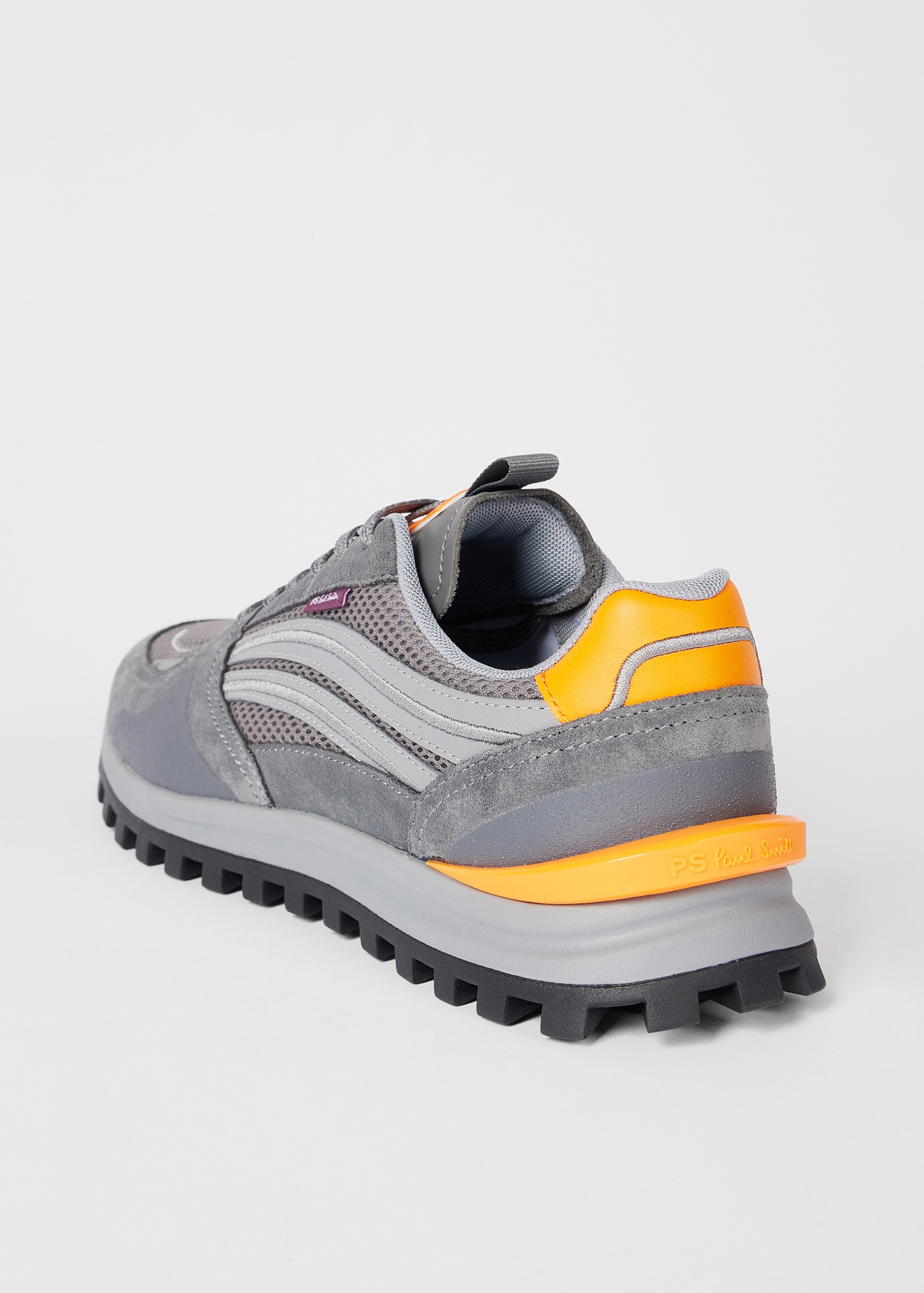 Grey 'Marino' Trainers - 5