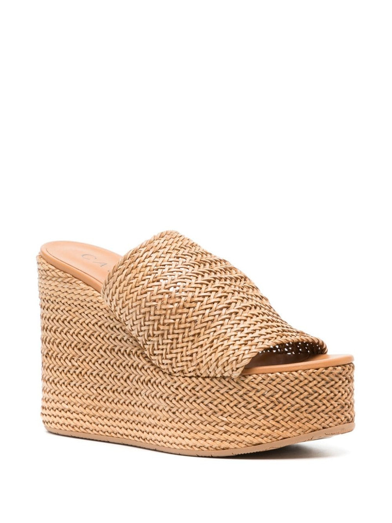 CASADEI Twiga 80mm wedge mules outlook