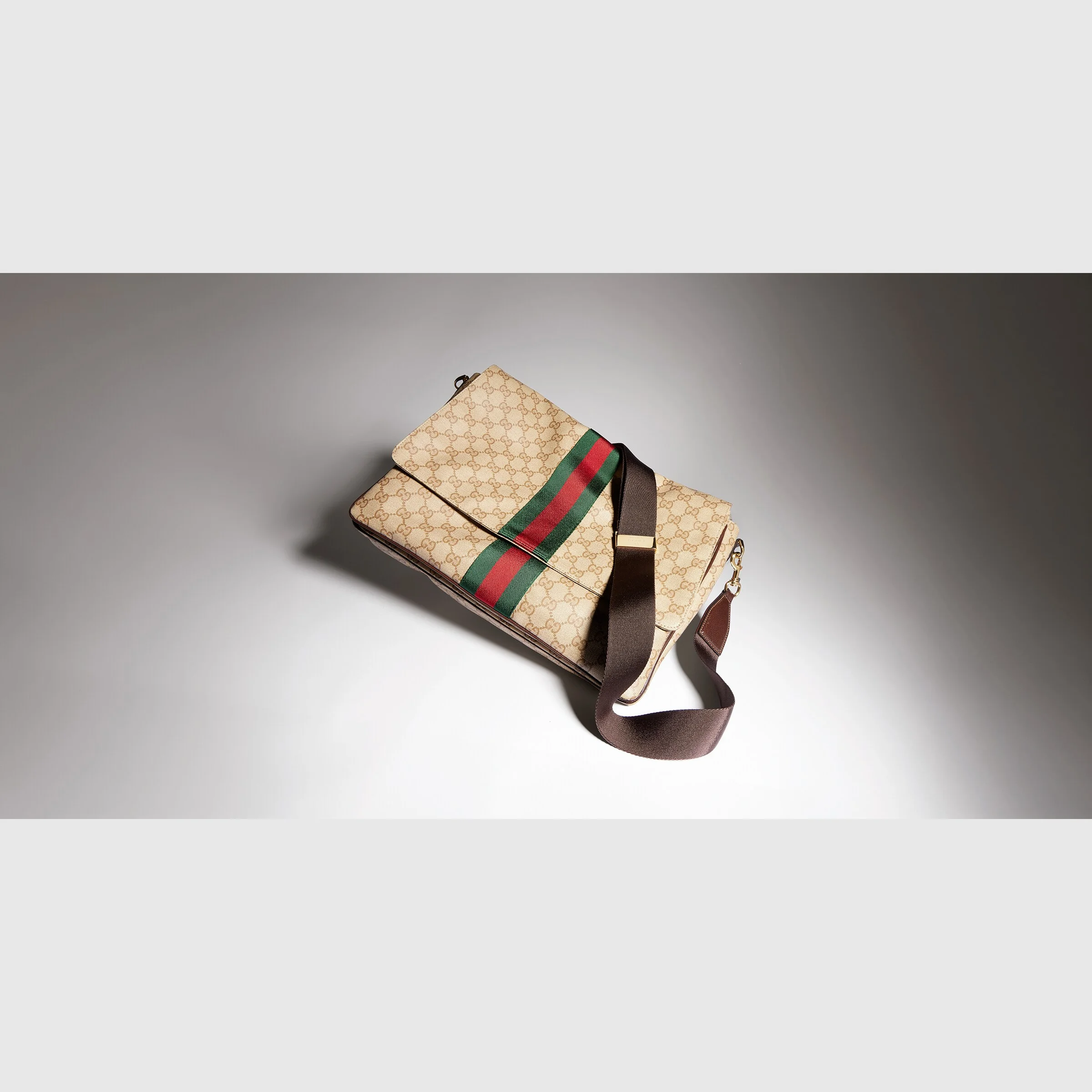 Medium crossbody bag with Web - 1