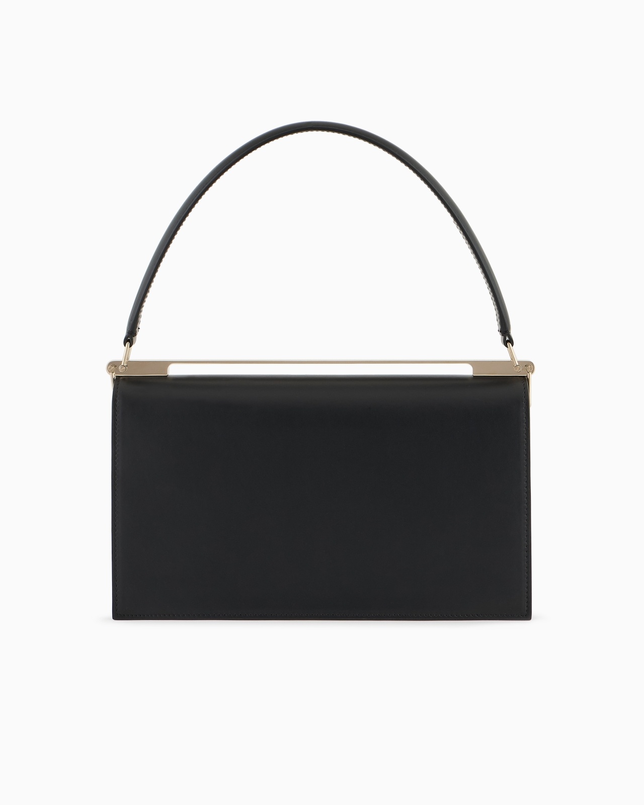 MEDIUM LEATHER HANDBAG WITH SHOULDER STRAP - 3